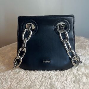 H.O.W House Of Want Black Crossbody Bag